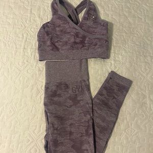Gymshark Original Camo Seamless Set (Lilac)